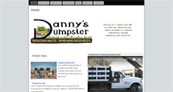 Desktop Screenshot of dannysdumpster.com