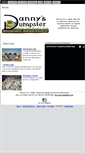 Mobile Screenshot of dannysdumpster.com